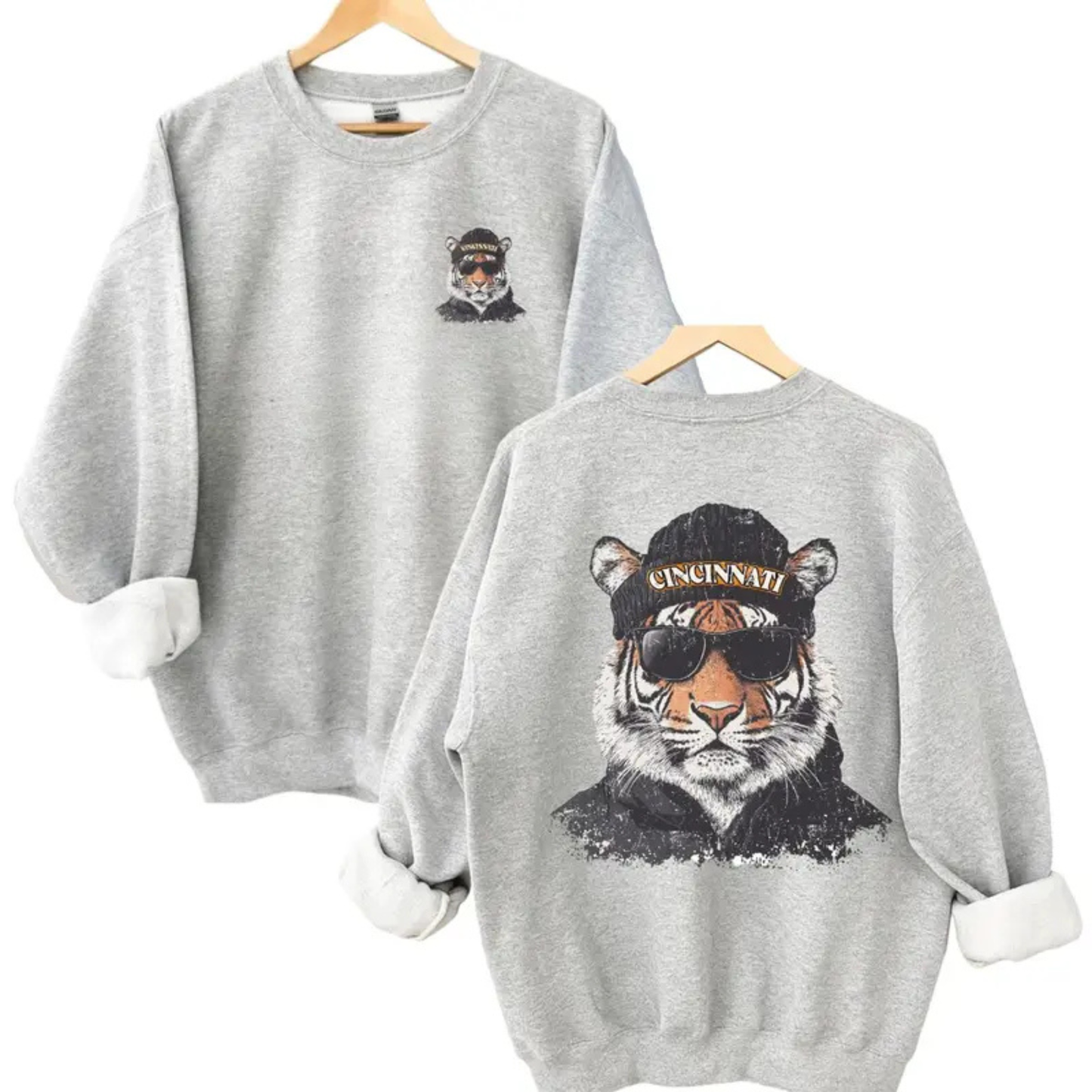 Spirit Animal Football Sweatshirt - Game Day City Pullover