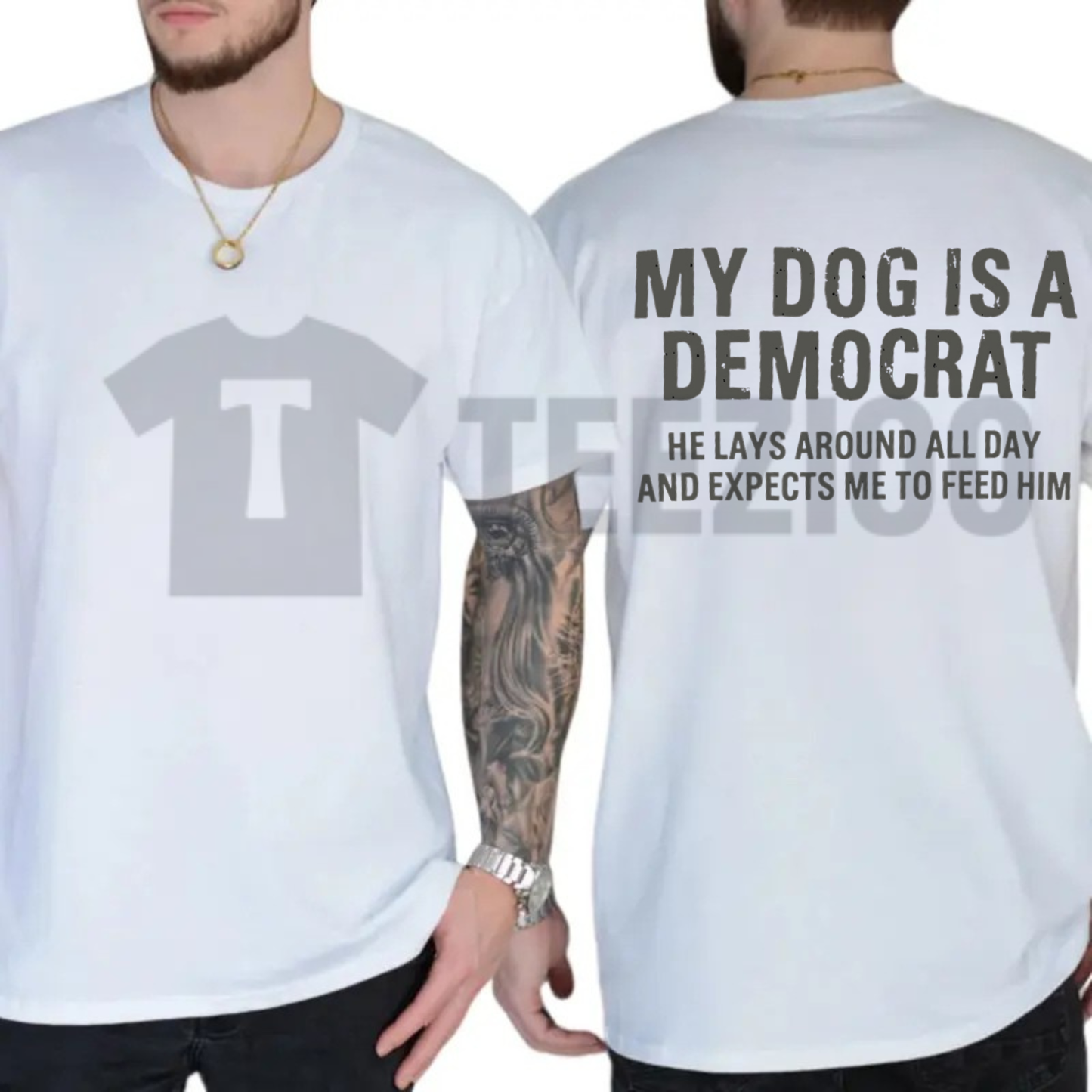 My Dog Is A Democrat Shirt