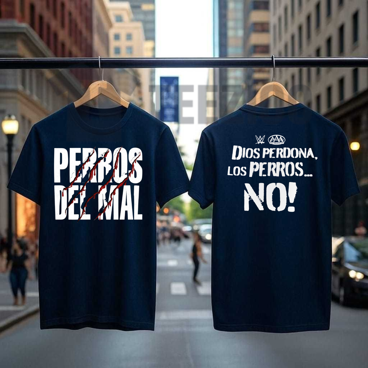 Los Perros del Mal AAA Faction Shirt - Lucha Libre Wrestling Graphic Tee