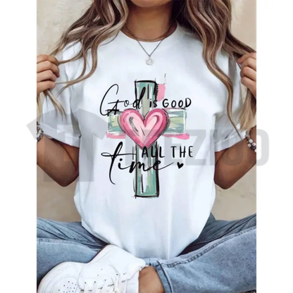 God Is Good Graphic Shirt - Inspirational Positive Quote Graphic Tee