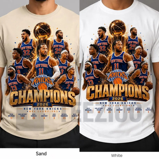 New York Basketball 2026 Tee | Retro Manhattan Hoops