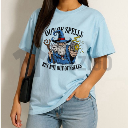 Funny Wizard Magic Parody Shirt - Comic Fantasy Streetwear Tee