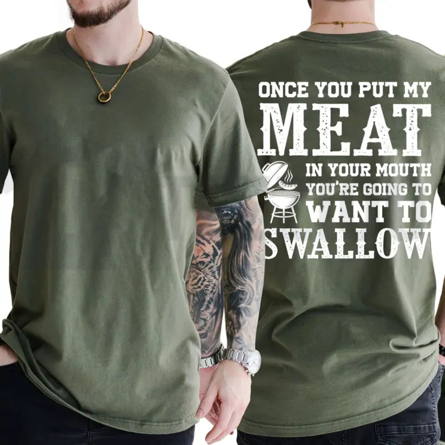 BBQ Funny T-Shirt – Grill Master Graphic Tee