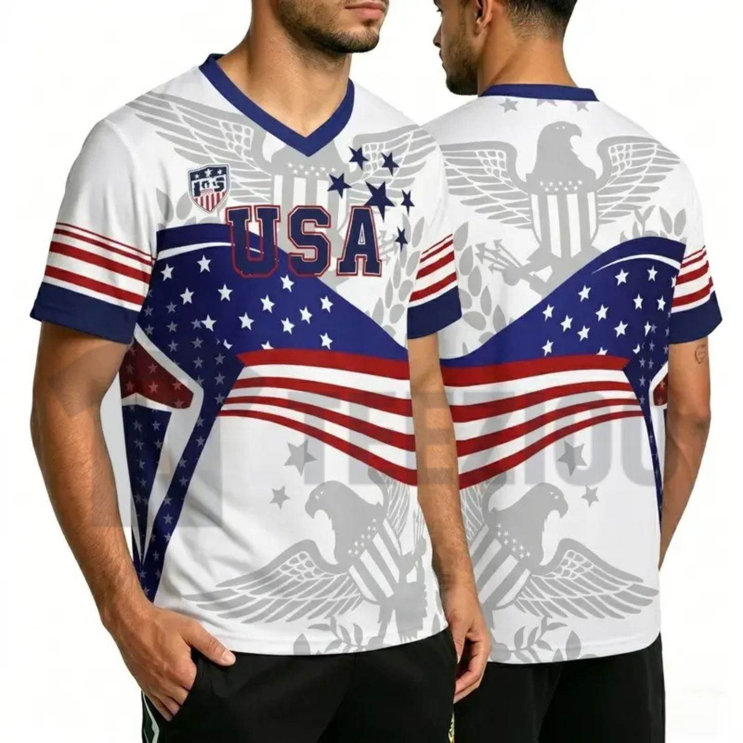 America Soccer Jersey for Men – USA Football Fan Shirt