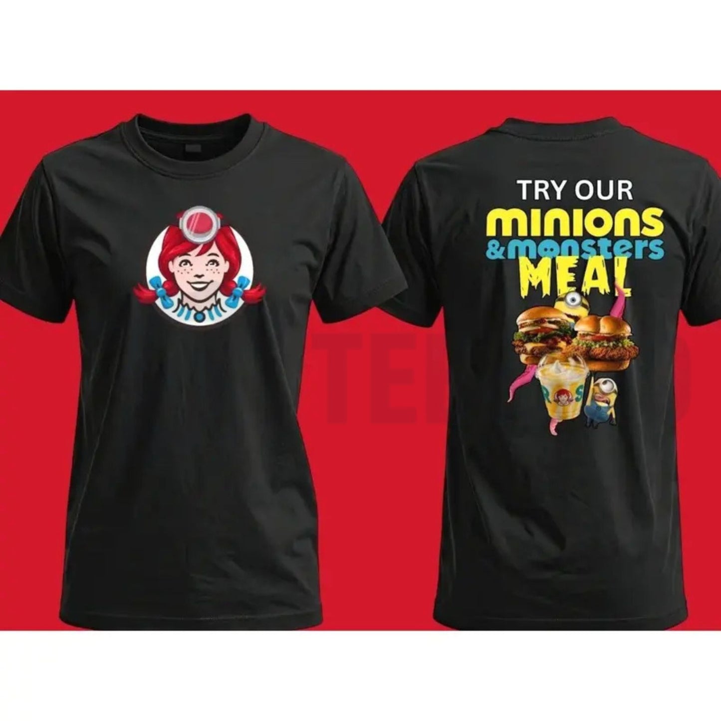 Wendy Retro Promo Vintage Fast Food JLN Pop Culture Graphic T-Shirt