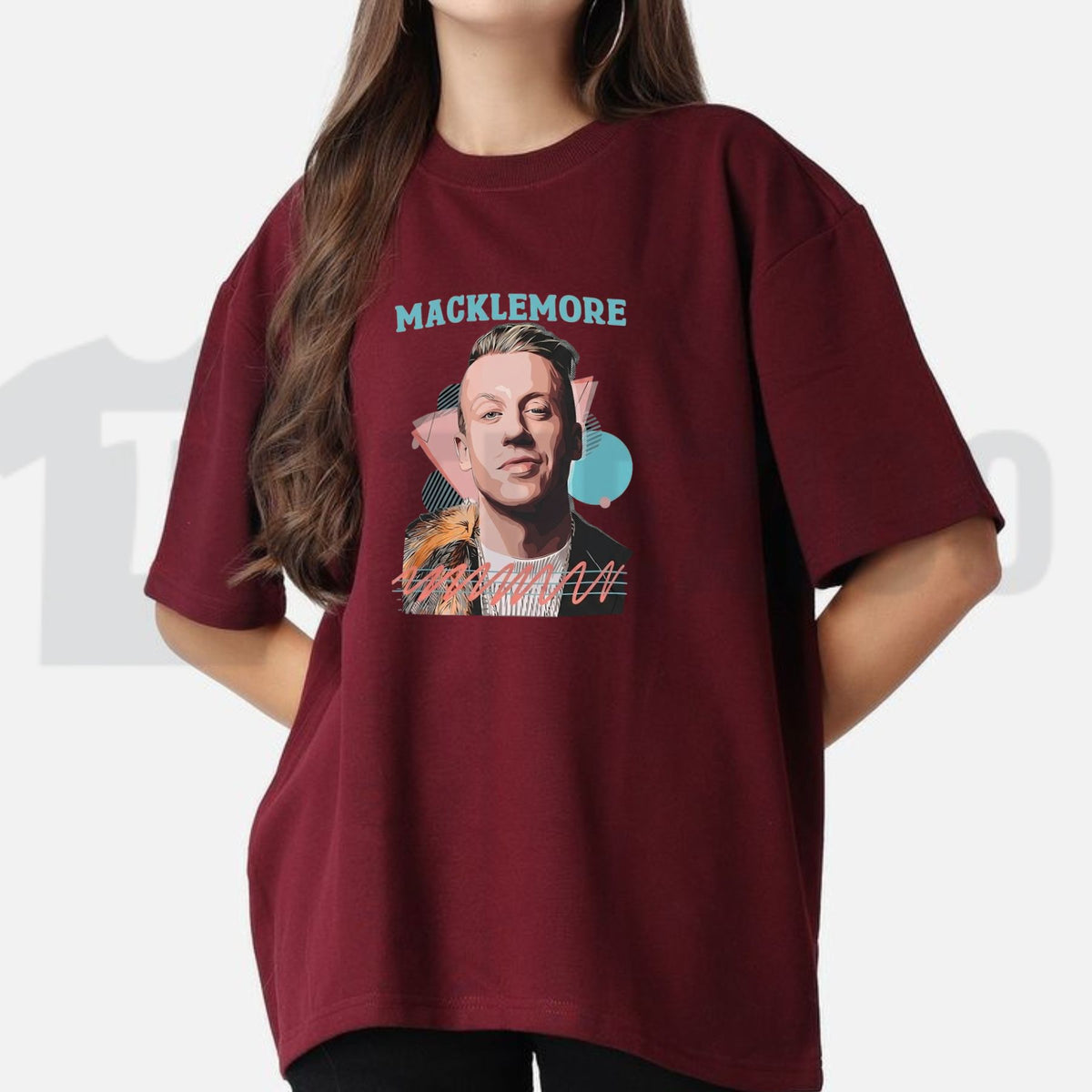 Vintage Hip Hop Top – Retro Macklemore Fan Art Graphic Apparel