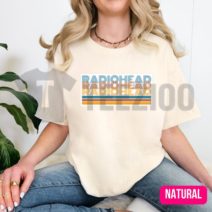Radiohead Vintage Band T-Shirt | Retro 90s Indie Rock Tee