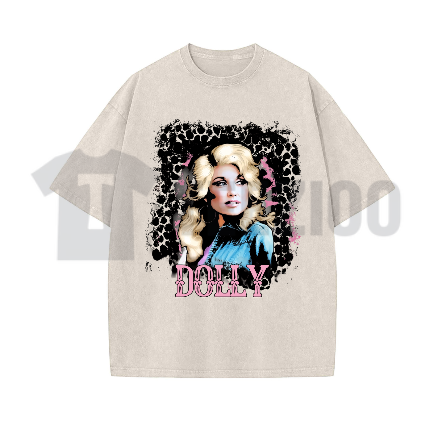 Vintage 80s Dolly Parton Autograph Shirt - Retro Country Music Homage Tee