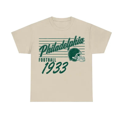 Vintage 90s All Teams Football Sand Shirt - Retro Game Day Graphic Tee