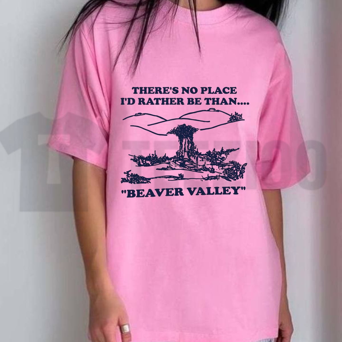 Inappropriate Beaver Humor Top – Beaver Valley Offensive Funny Novelty Graphic Apparel