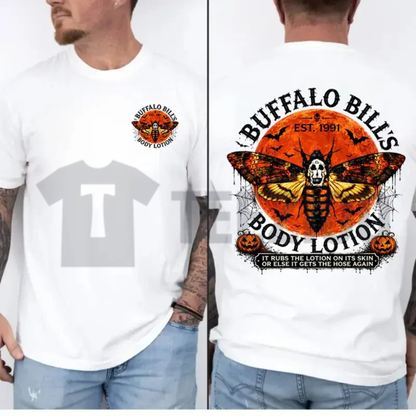 Silence Of The Lambs Buffalo Shirt - Hannibal Lecter Vintage Horror Movie Graphic Tee