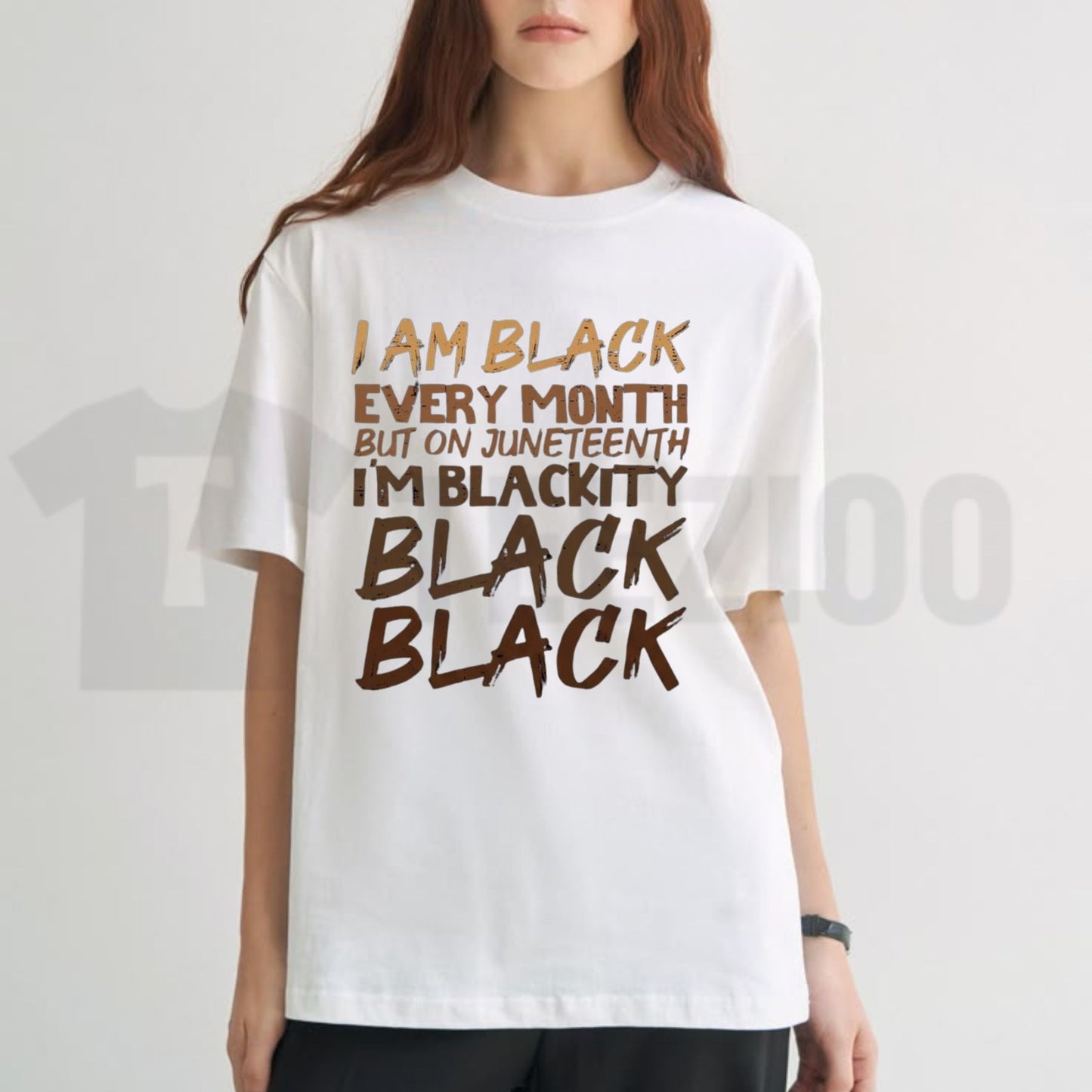 Black Every Month Juneteenth T-Shirt – Pride Graphic Tee