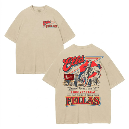 Ella Fellas Skeleton Guitar T-Shirt