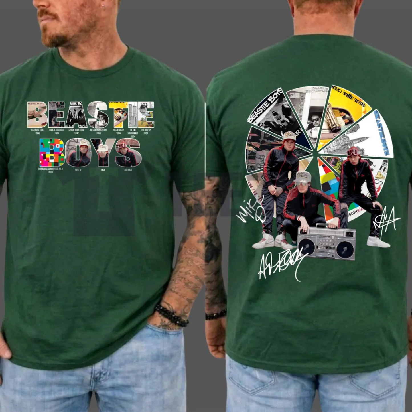 Beastie Boys Album T-Shirt - Vintage 90s Rap Hip Hop Streetwear Graphic Tee