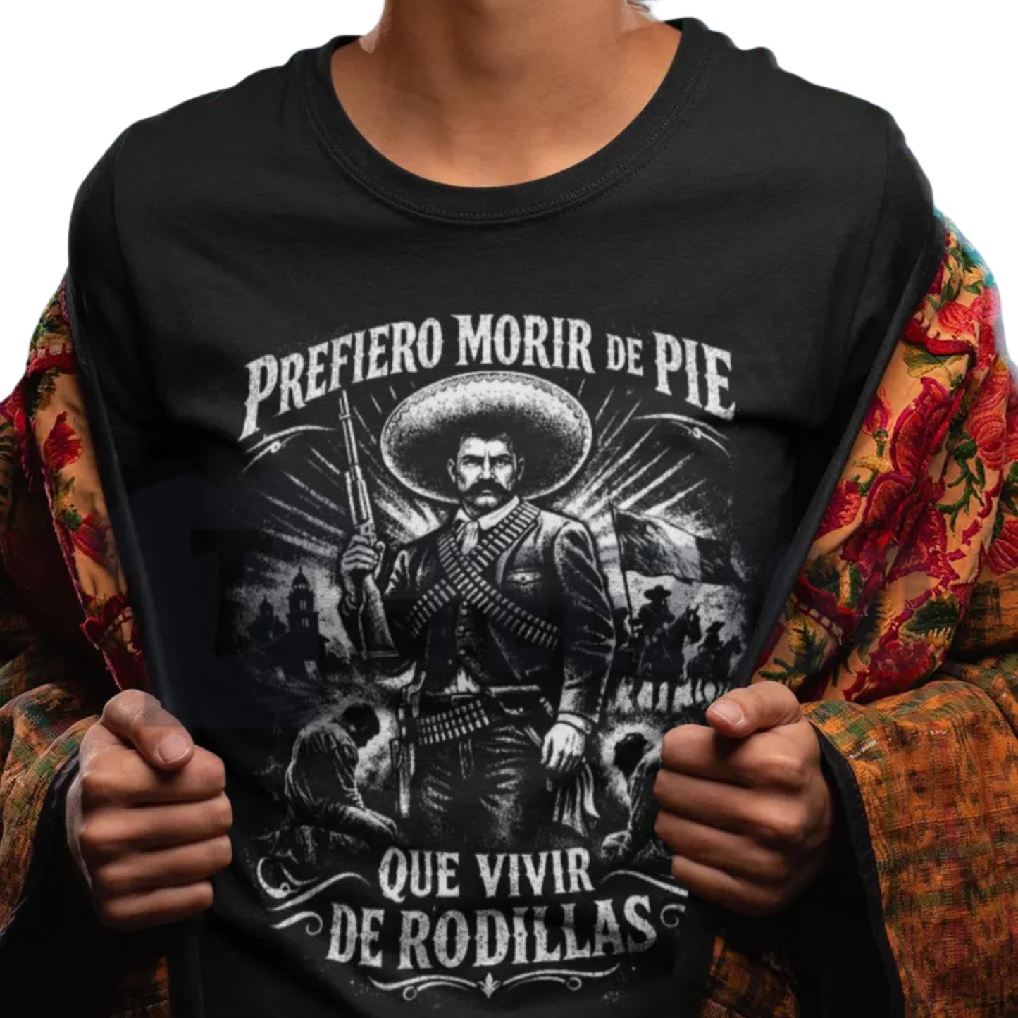 Emiliano Zapata Historical Icon Shirt - Mexican Revolution Hero Graphic Tee