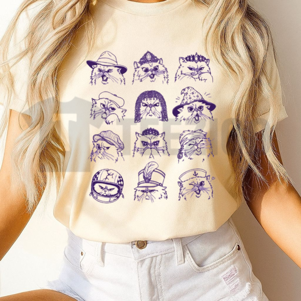 Donut's Hats Shirt - Funny Dessert Foodie Graphic Unisex Cotton Tee