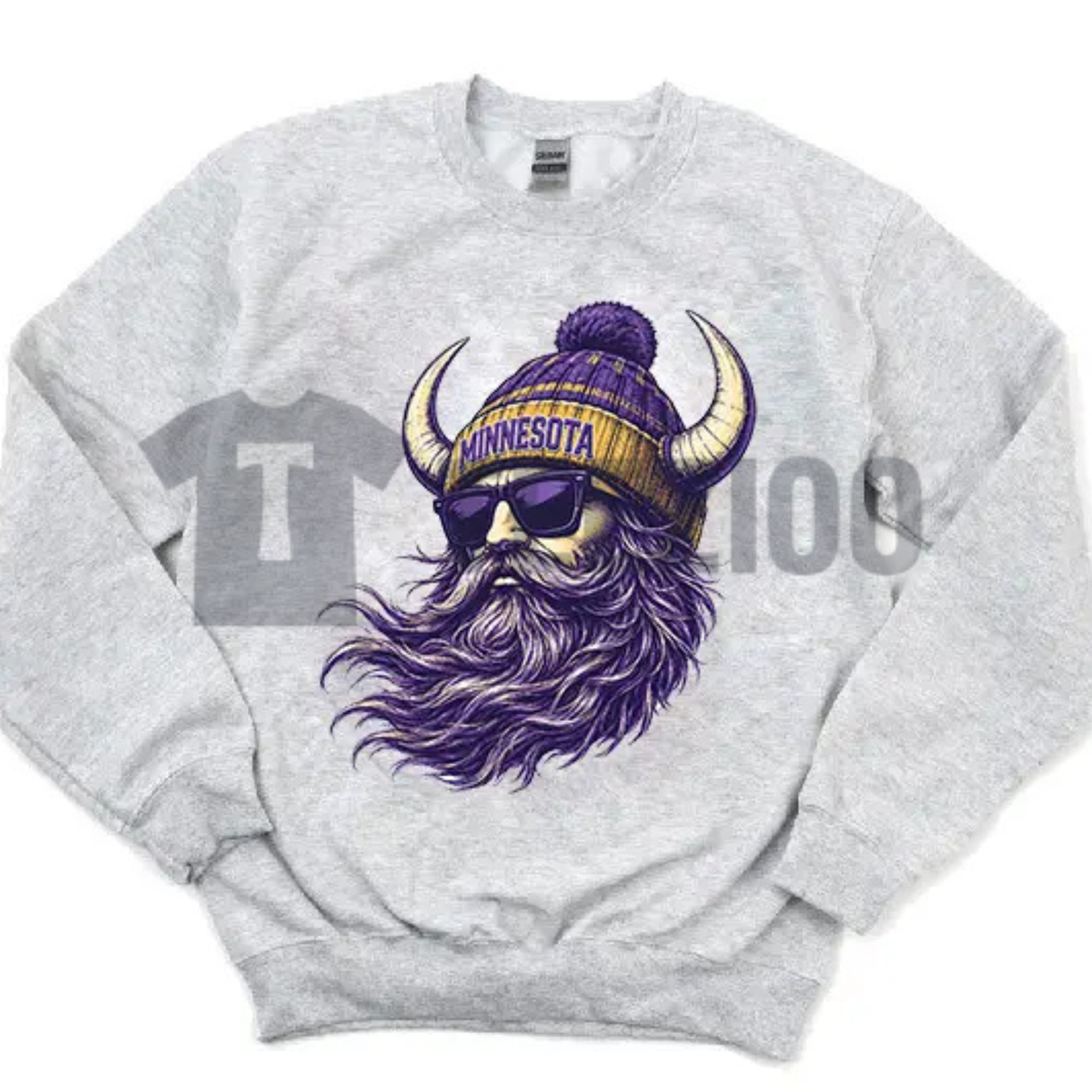 All 32 Teams Spirit Animal Football Sweatshirt - Retro Game Day Ash Grey Crewneck
