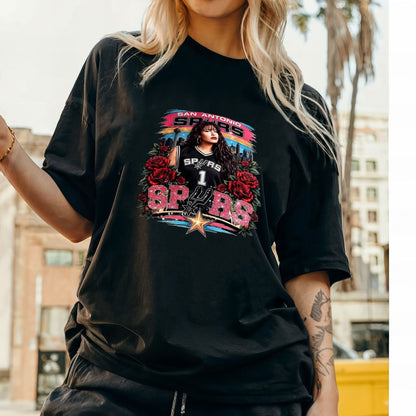 Selena Inspired Vintage T-Shirt – 90s Tejano Queen Graphic Tee, Retro Texas Culture Fan Shirt