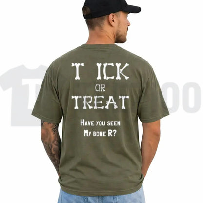 Tick Or Treat Halloween Funny T-Shirt