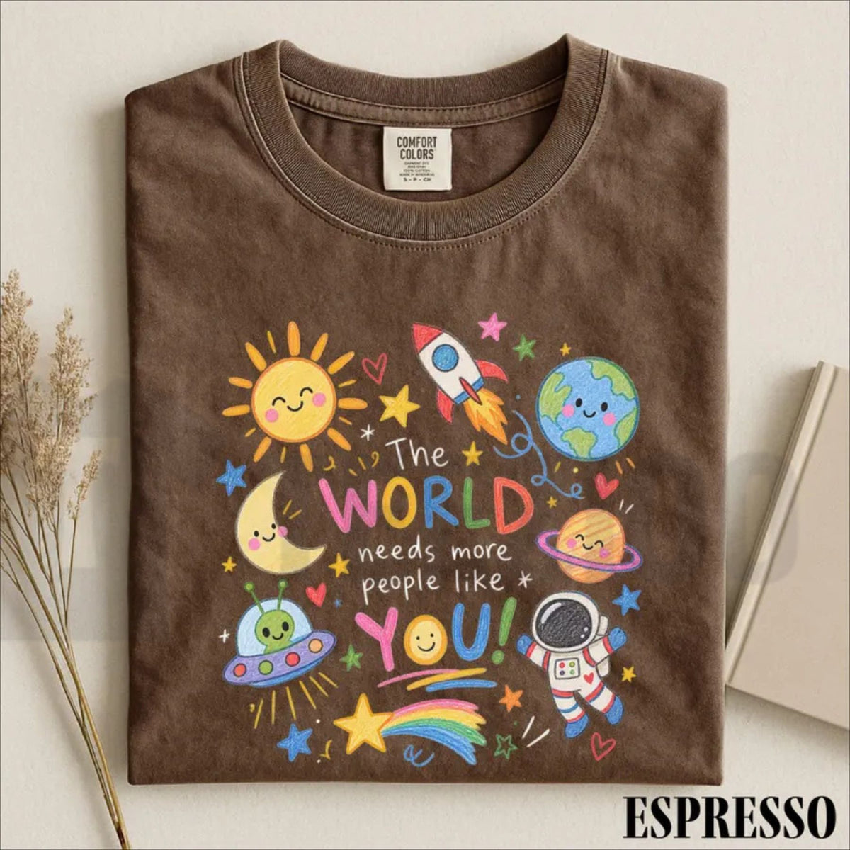 Inspirational Kindness Quote Comfort Colors Vintage Tee