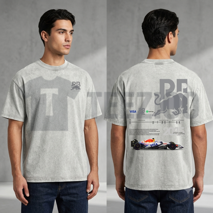 Men's Vintage Open Wheel Racing T-Shirt - Retro Grand Prix Motorsport Graphic Tee