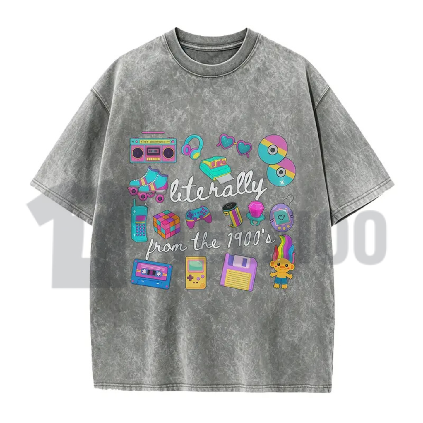 "Literally From The 1900s" T-Shirt - Funny Retro 90s Millennial Meme Tee