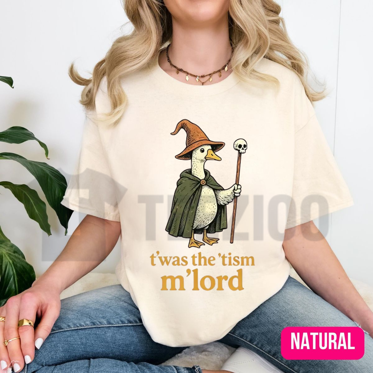 Twas The Tism M Lord Silly Goose Shirt - Funny Meme Graphic Tee