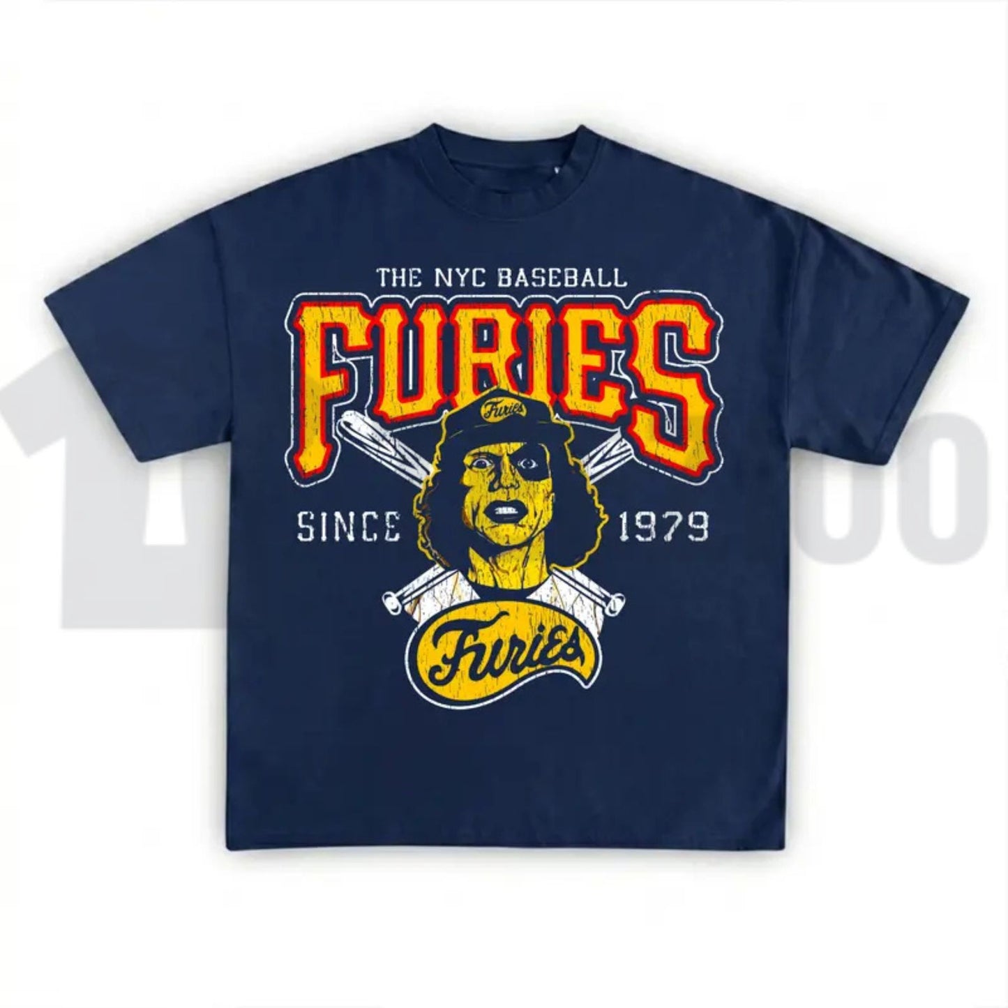 Furies NYC Baseball Tee – Retro 1979 Vintage Graphic Shirt