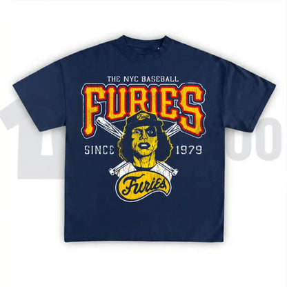 Furies NYC Baseball Tee – Retro 1979 Vintage Graphic Shirt