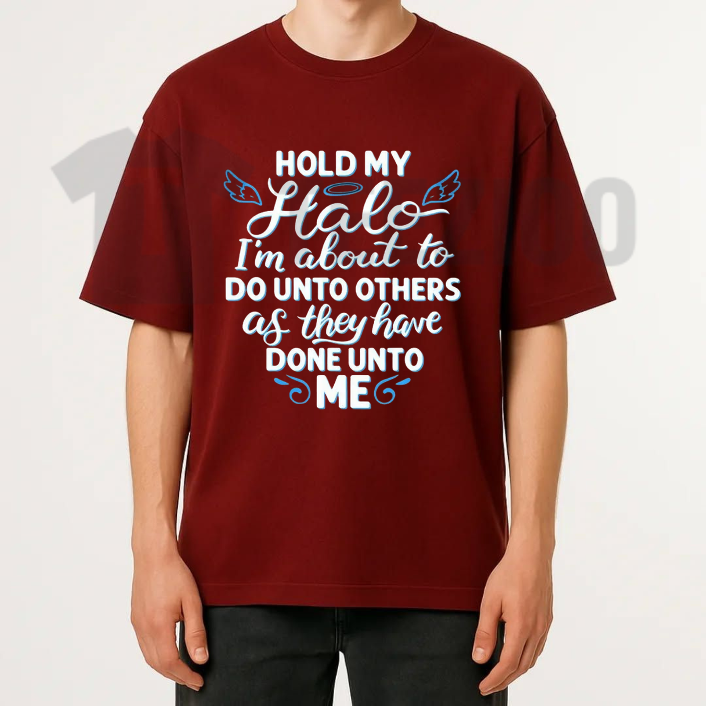 Hold My Halo Do Unto Others Shirt - Funny Faith Humor Christian Graphic Tee