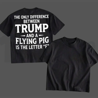 Humorous Election Campaign Statement Top – Funny Political Quote Daily Casual Apparel