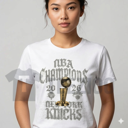 Knicks Nation Victory Celebration Tee | New York Champions