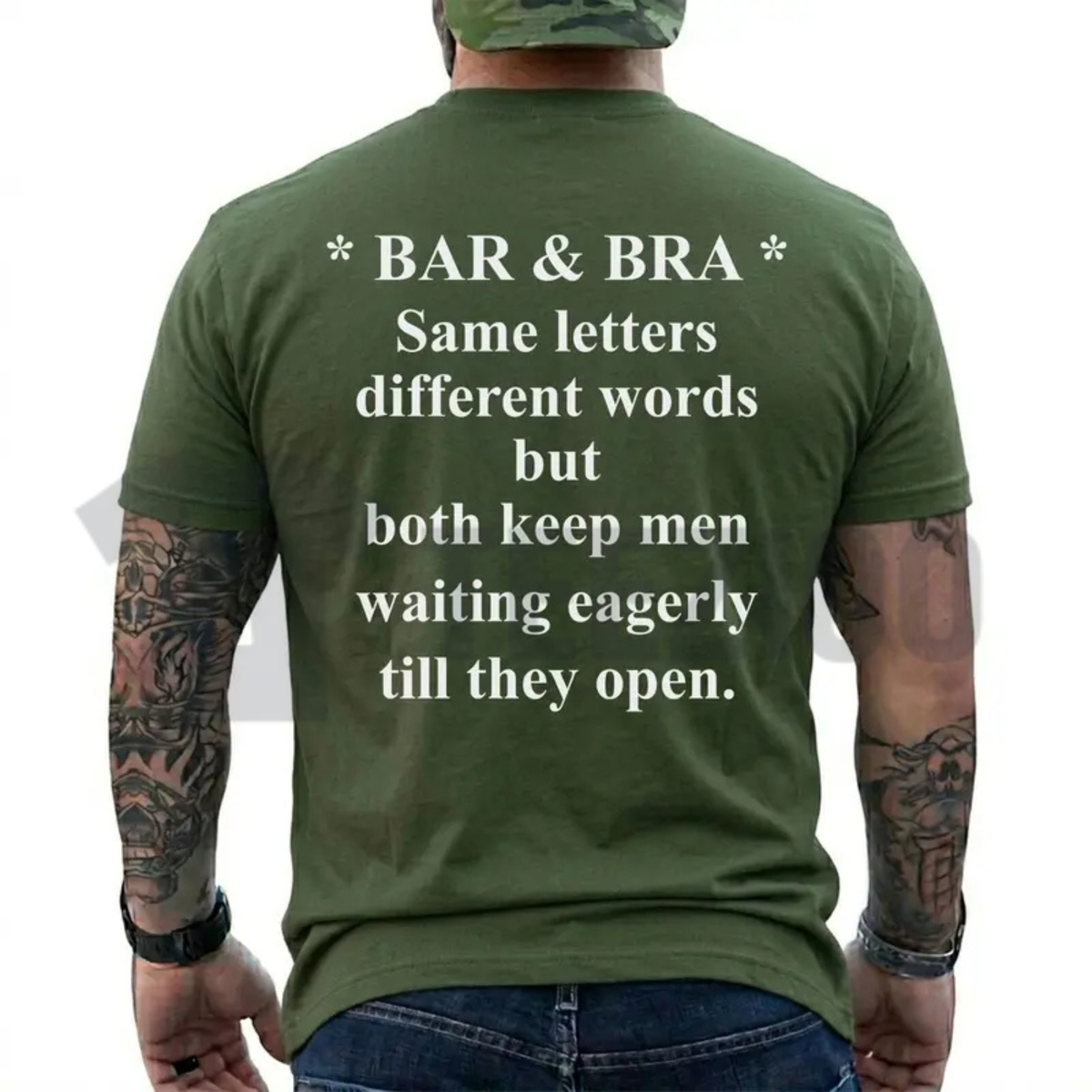 Bar And Bra Have The Same Letters Shirt - Funny Wordplay Graphic Tee