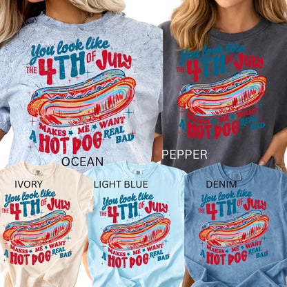 Comfort Colors® America 250 Years T-Shirt – Floral USA Stripe Graphic Tee, Retro July 4th Oversized Shirt, Semiquincentennial 1776–2026 Celebration Top