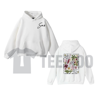 "The Sea" Embroidered Hoodie
