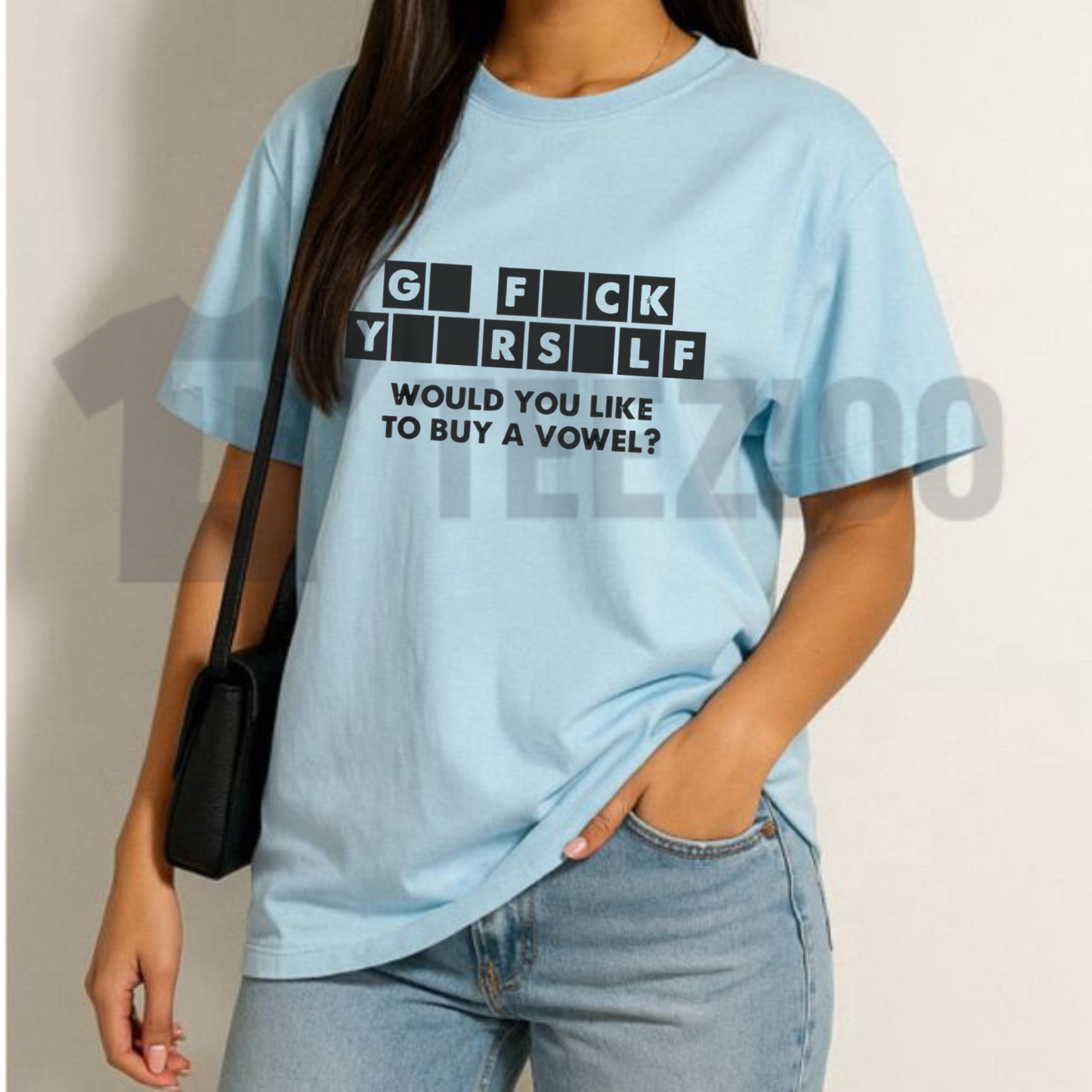 "Would You Like To Buy A Vowel" Shirt - Funny Wheel Game Parody Cotton Tee