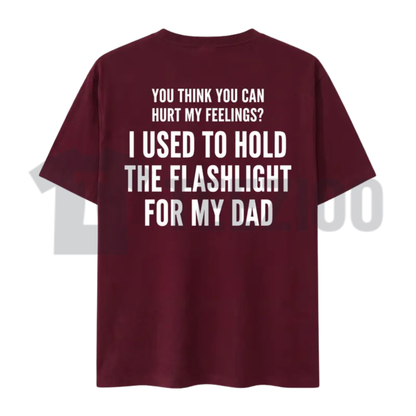 Funny Dad Life Flashlight Trauma Shirt