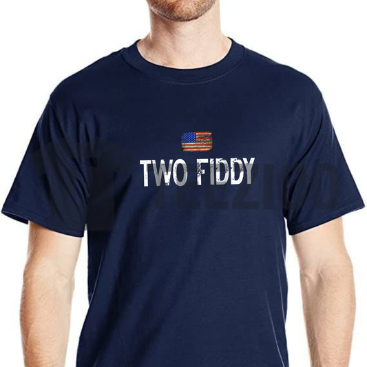 "Two-Fiddy" USA 250th Anniversary shirt