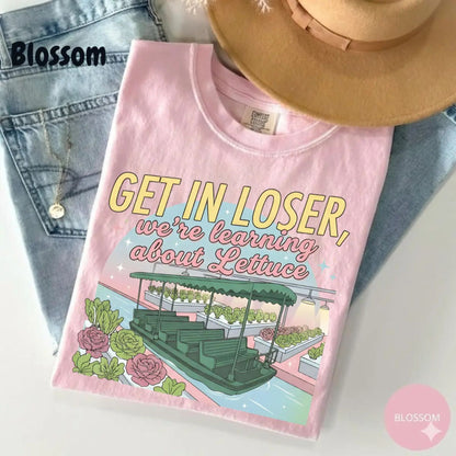 Comfort Colors Get In Loser Magical Journey T-Shirt – Playful Theme Park Graphic Tee, Retro Vacation Aesthetic Shirt
