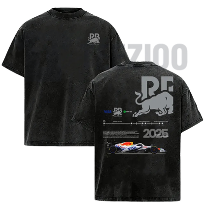 Men's Vintage Open Wheel Racing T-Shirt - Retro Grand Prix Motorsport Graphic Tee