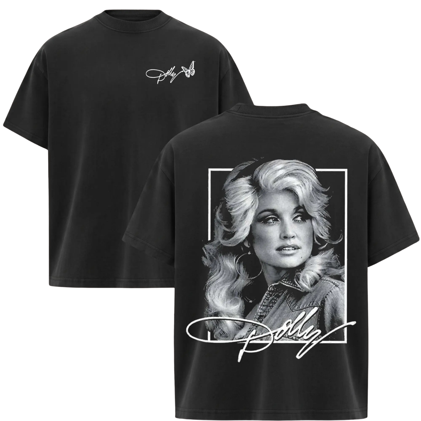 Vintage Dolly Parton Graphic Tee - 80s Country Music Queen Merch Shirt
