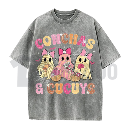 Mexican Ghost Espooky Vibes Shirt - Retro Dia De Los Muertos Fantasma Graphic Tee