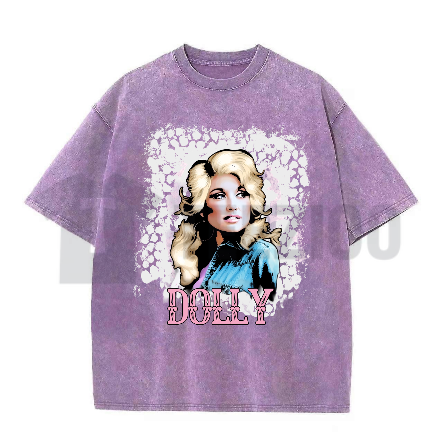 Vintage 80s Dolly Parton Autograph Shirt - Retro Country Music Homage Tee