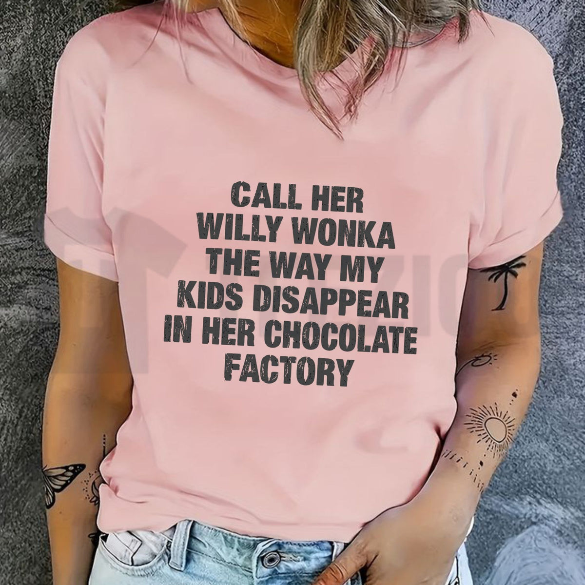 Funny Meme Top – Call Her Willy Wonka Graphic Apparel