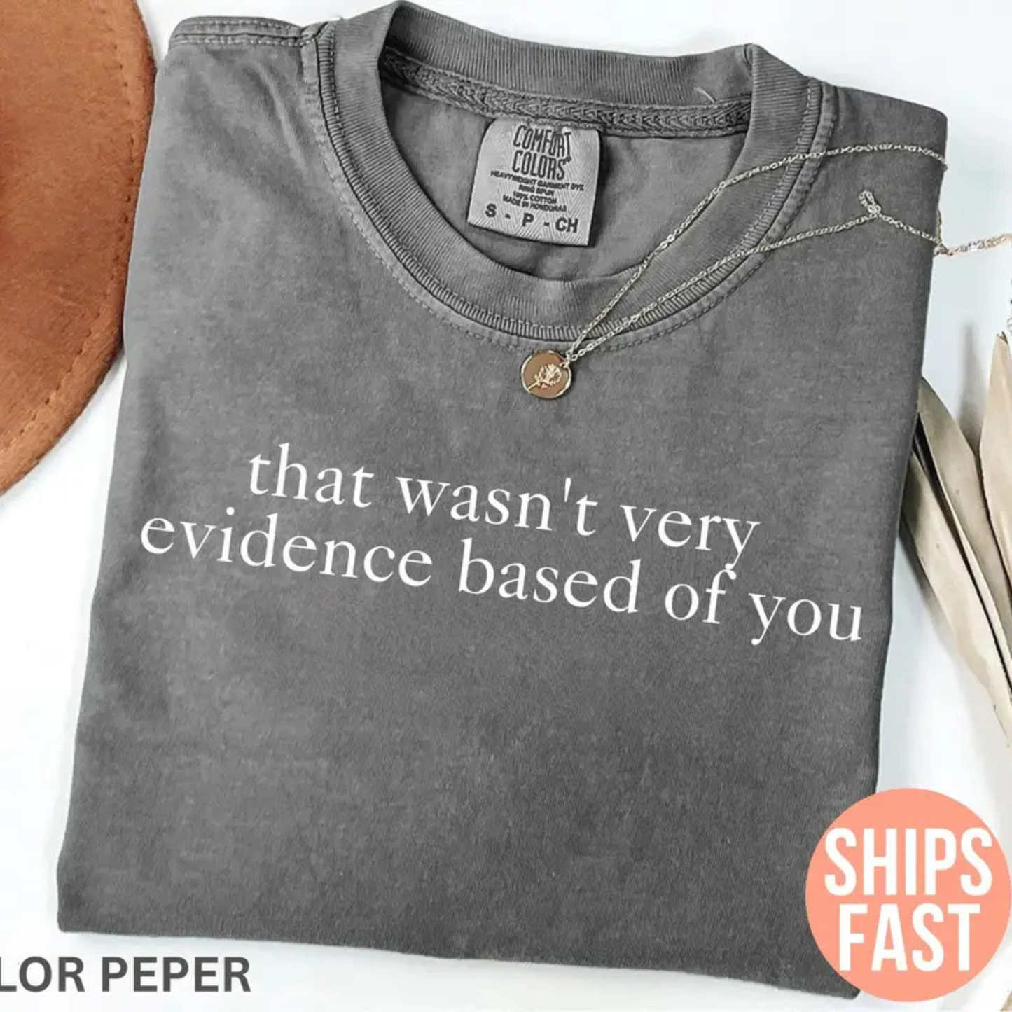 Funny "Evidence-Based" Science Tee – Sarcastic Medical Academic Shirt