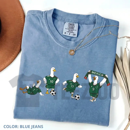 Comfort Colors Funny Mexico Goose Soccer T-Shirt