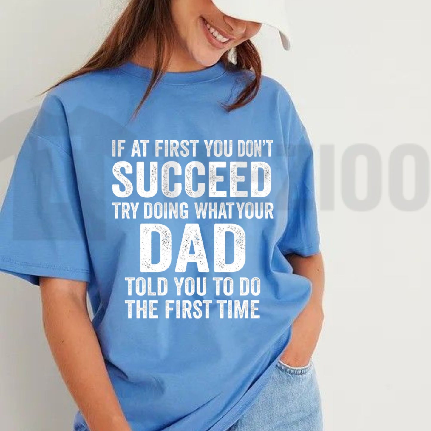 If At First You Dont Succeed Funny Sarcastic Dad Saying T-Shirt