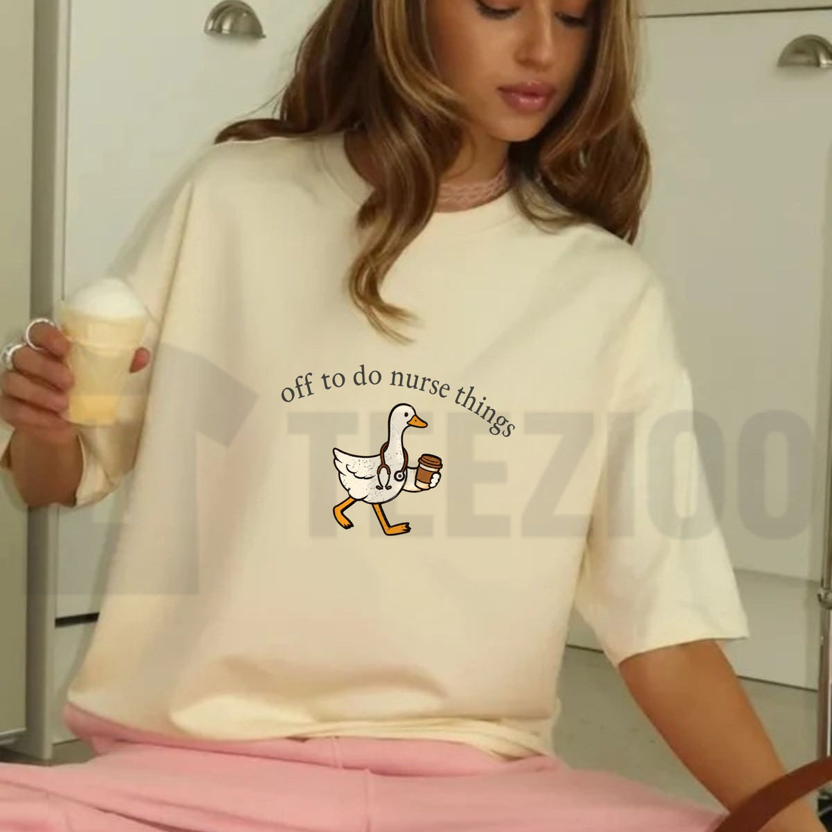 Funny Sarcastic Nurse Life Comfort Colors Graphic Tee