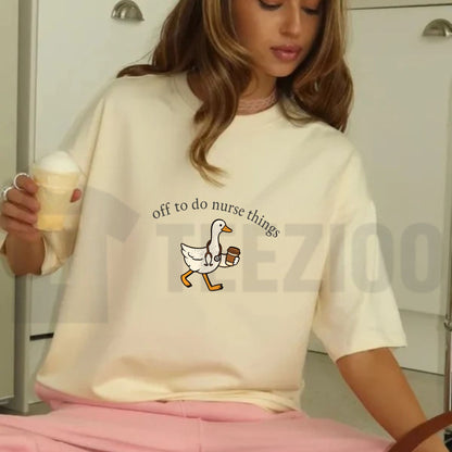Funny Sarcastic Nurse Life Comfort Colors Graphic Tee