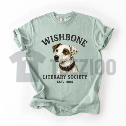 Wishbone Dog Literary Society Comfort Colors T-Shirt
